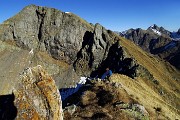 PES GERNA, MASONI, VENINA, tre cime in cresta ad anello da Carona il 3 dic. 2015 - FOTOGALLERY